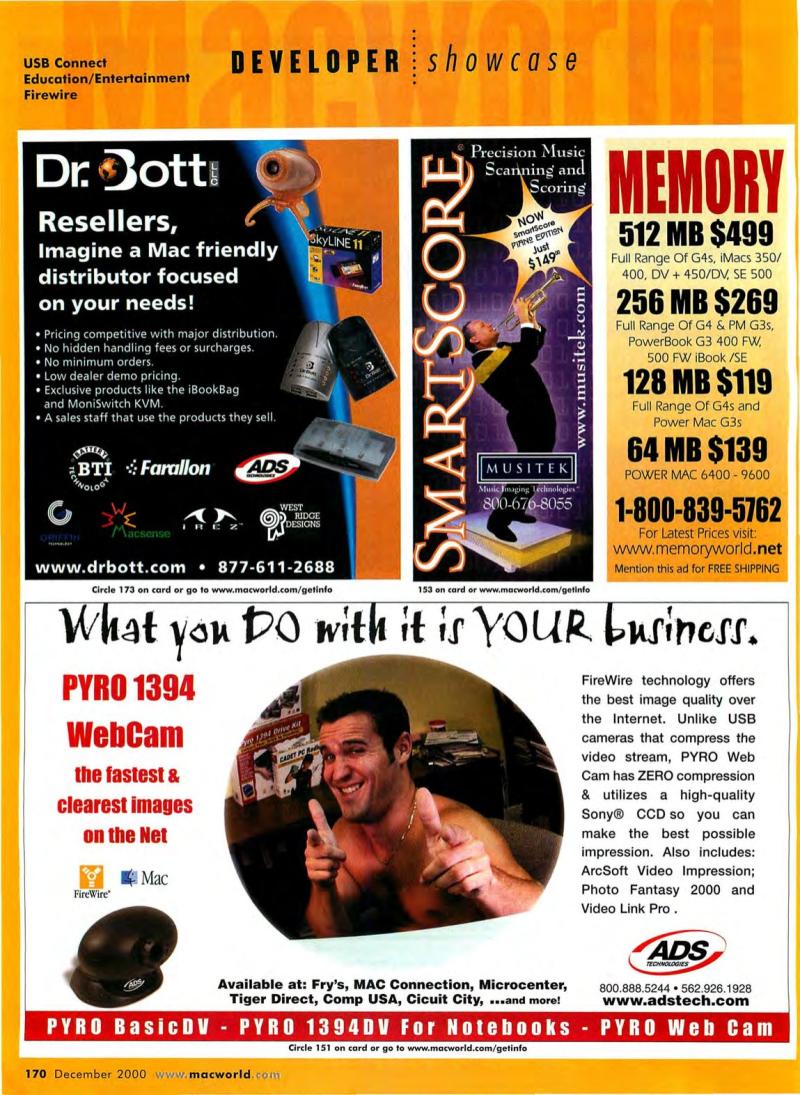 MacWorld0012December2000 — page 176