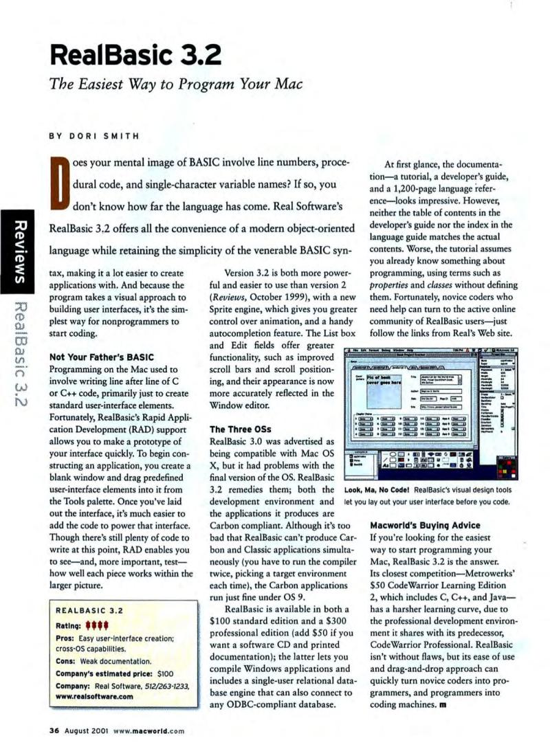 MacWorld0108August2001 — page 38
