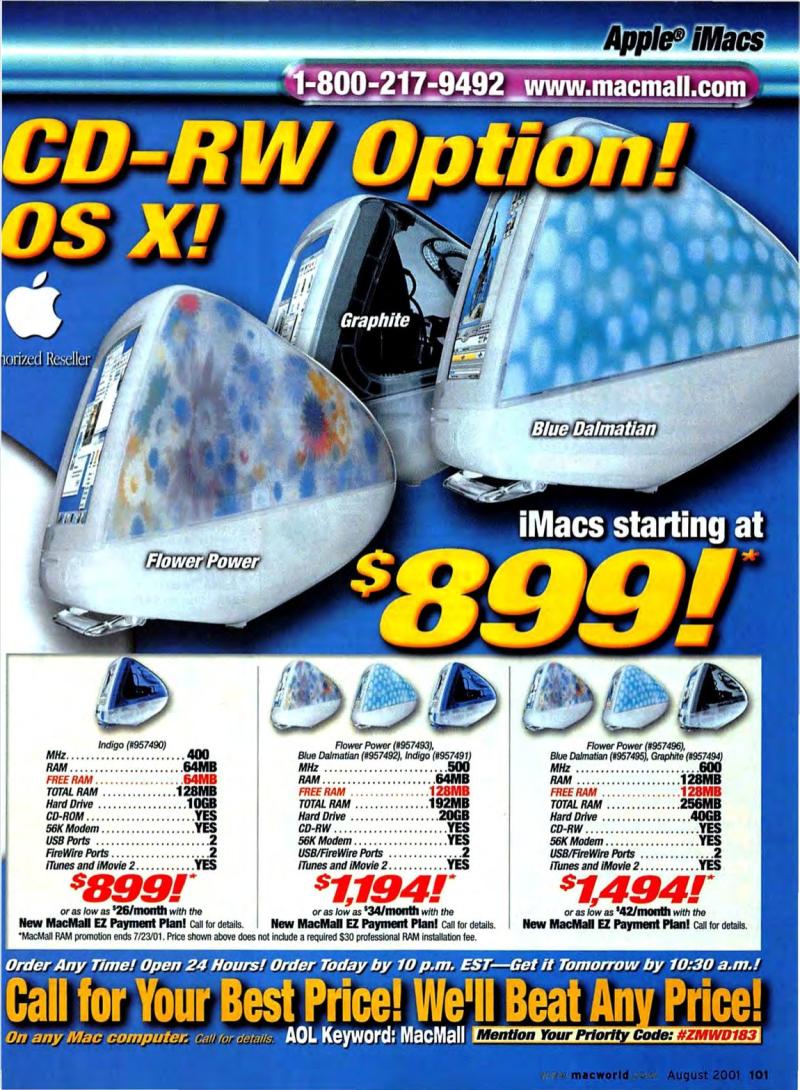 MacWorld0108August2001 — page 103