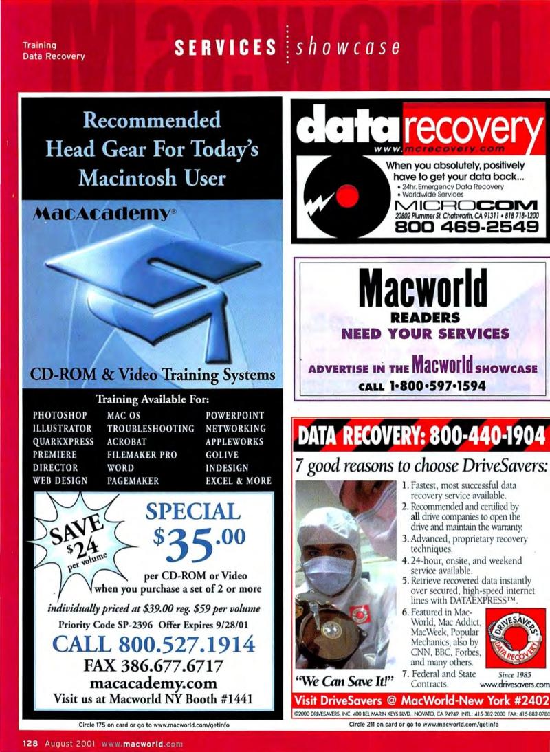 MacWorld0108August2001 — page 130