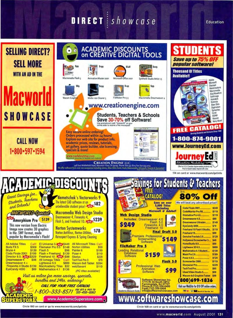 MacWorld0108August2001 — page 133