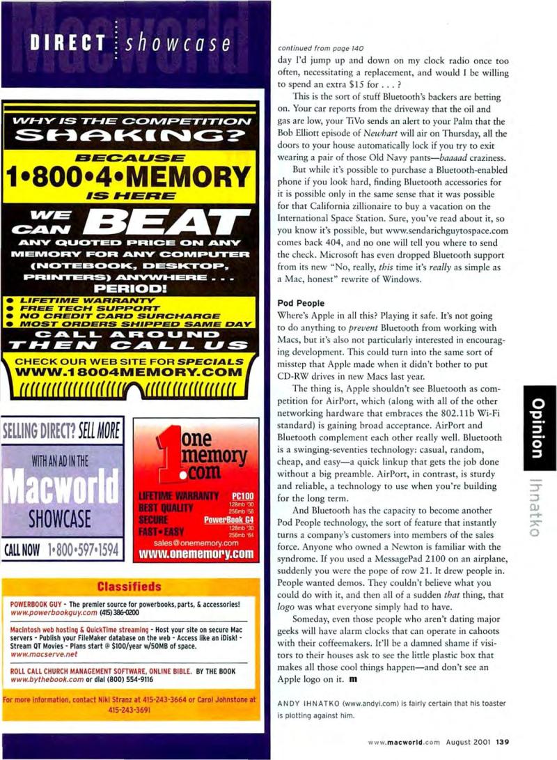 MacWorld0108August2001 — page 141