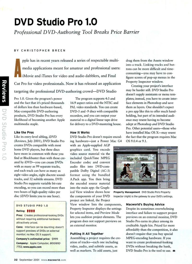 MacWorld0109September2001 — page 34