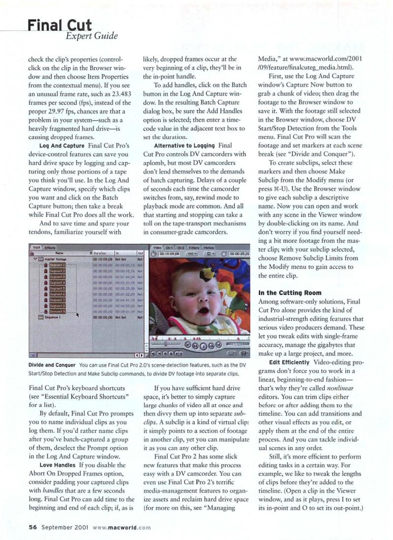 MacWorld0109September2001 — page 58