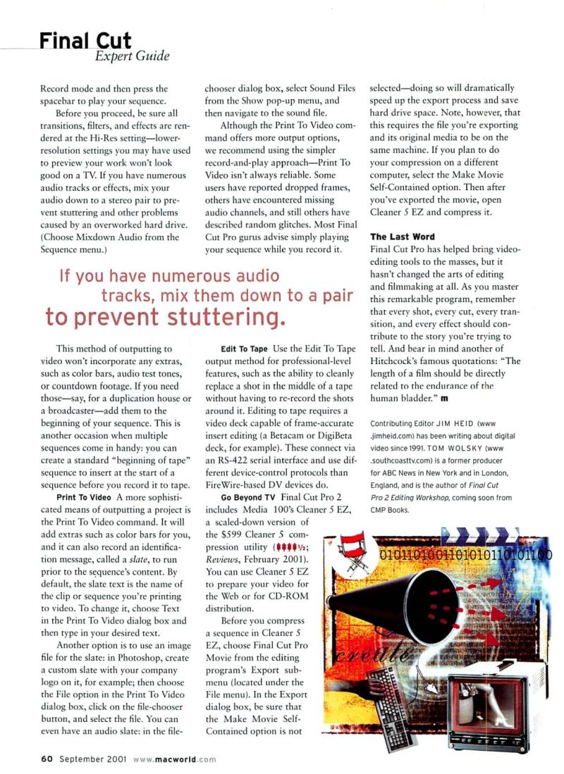 MacWorld0109September2001 — page 62