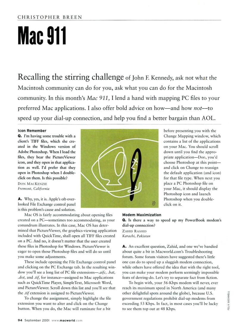MacWorld0109September2001 — page 96