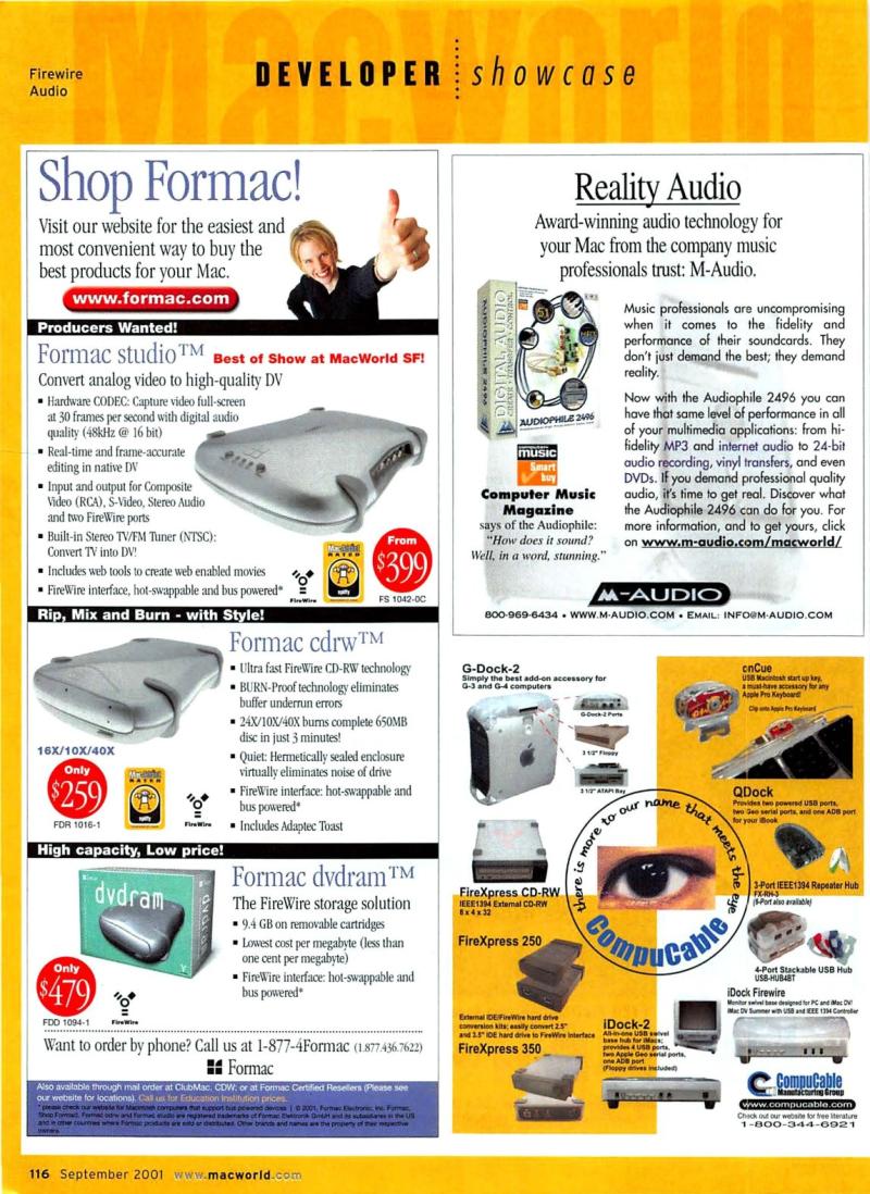 MacWorld0109September2001 — page 118