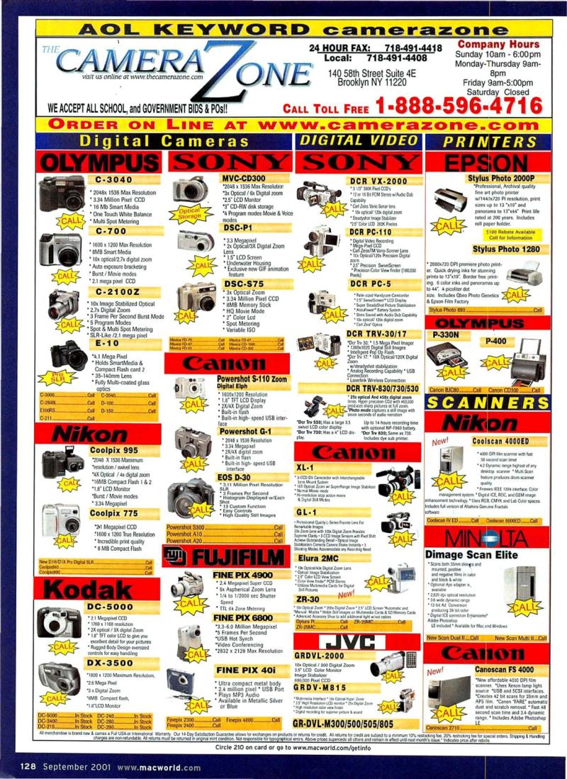 MacWorld0109September2001 — page 130