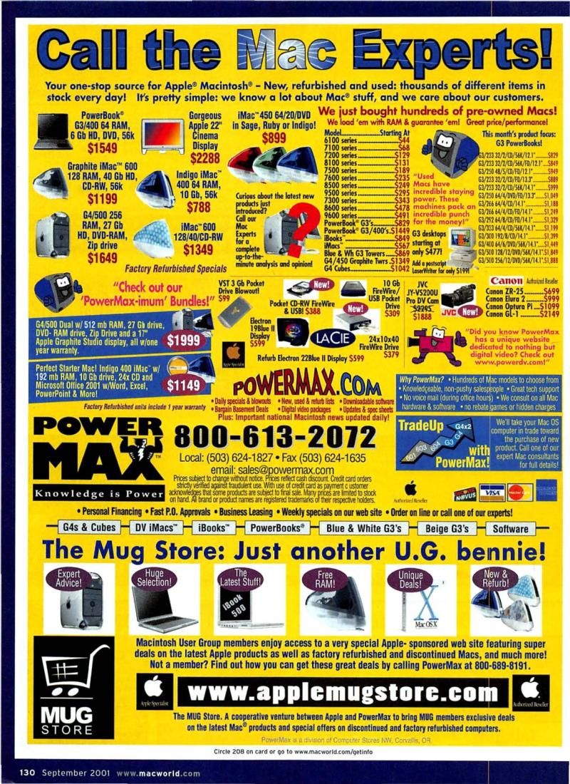 MacWorld0109September2001 — page 132
