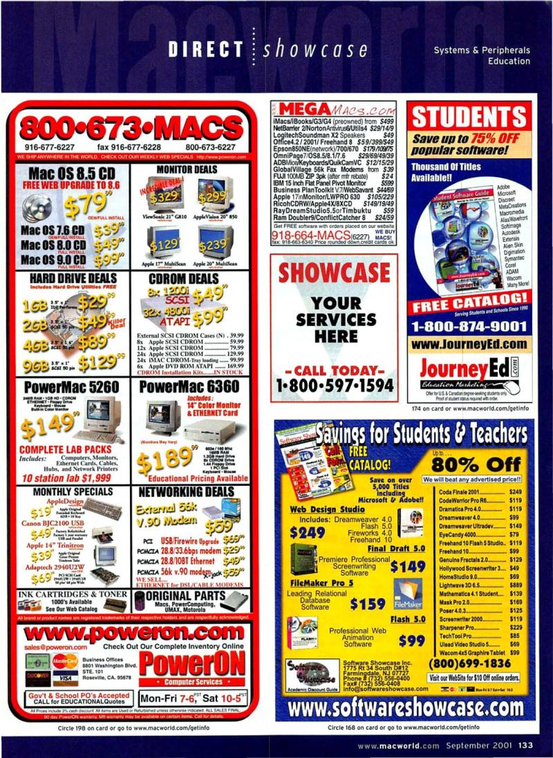 MacWorld0109September2001 — page 135