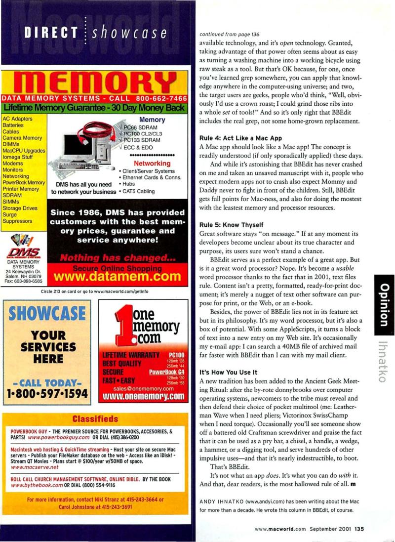 MacWorld0109September2001 — page 137
