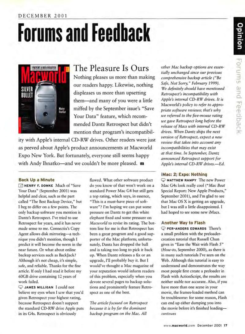 MacWorld0112December2001 — page 19