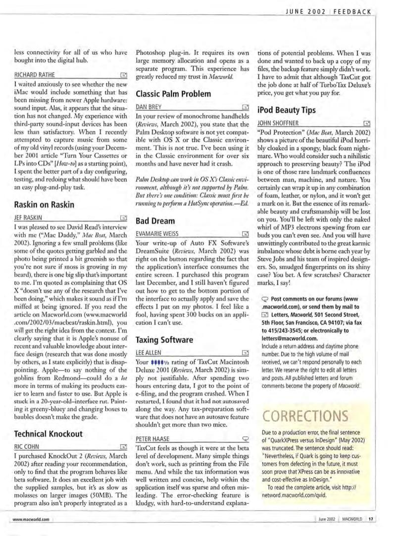 MacWorld0206June2002 — page 19