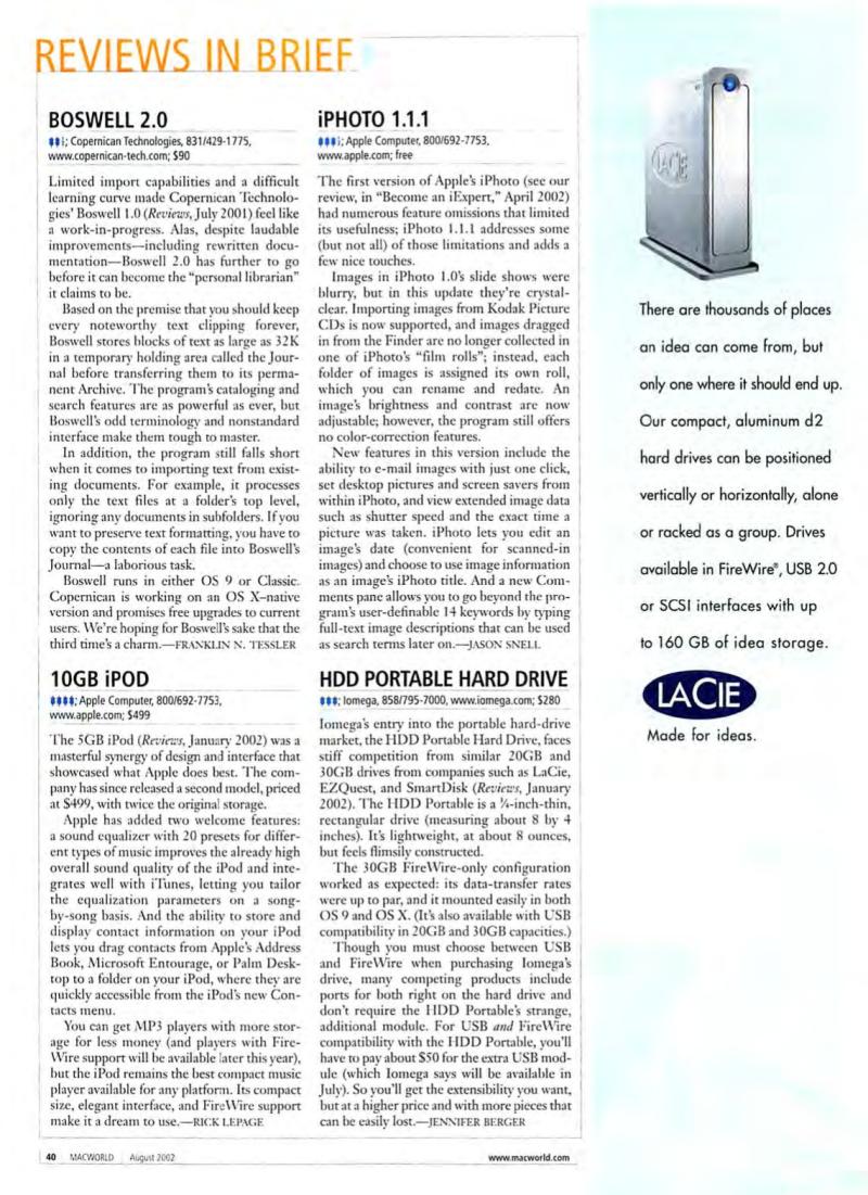 MacWorld0208August2002 — page 42