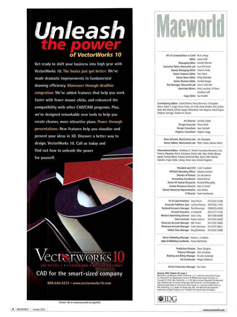 MacWorld0301January2003 — page 10
