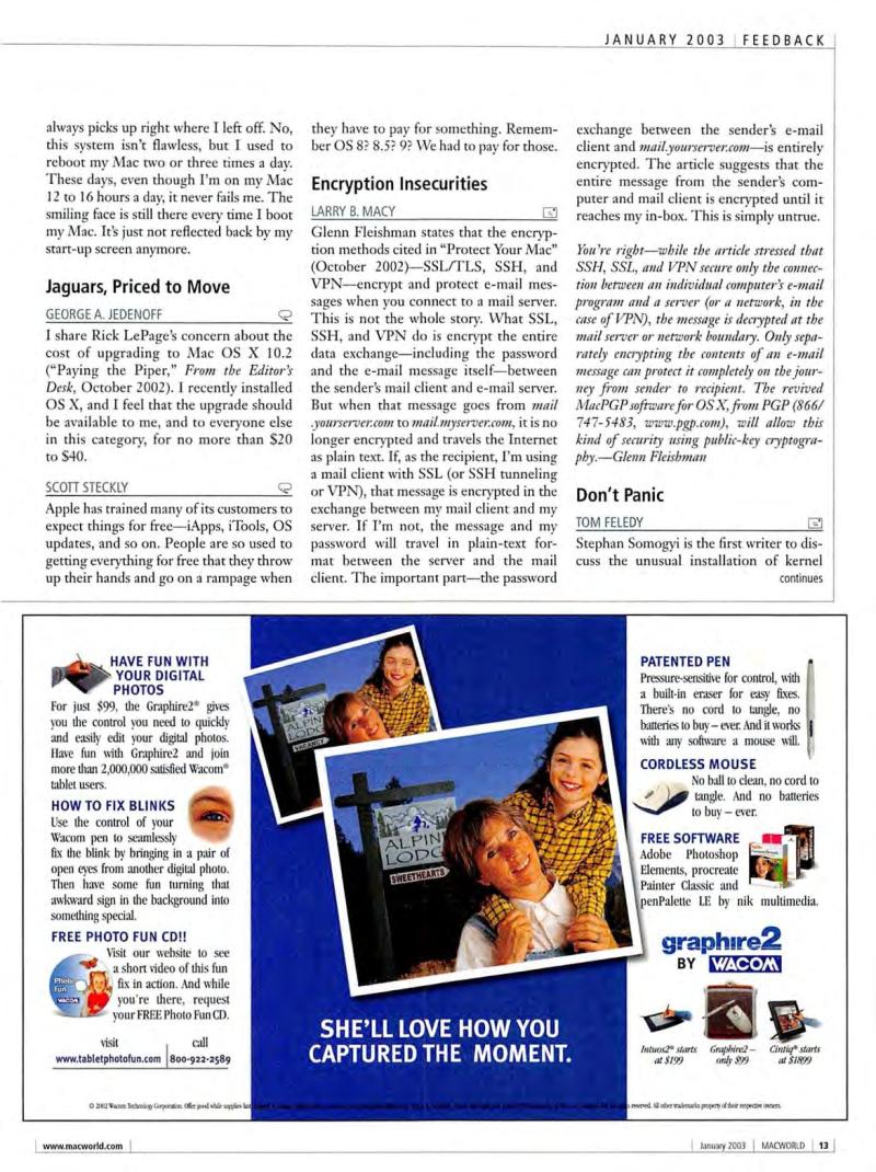 MacWorld0301January2003 — page 15