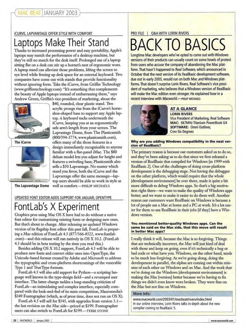 MacWorld0301January2003 — page 24