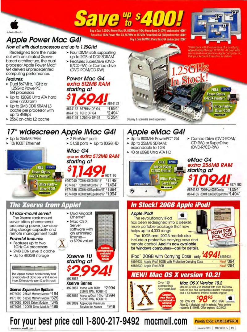 MacWorld0301January2003 — page 91