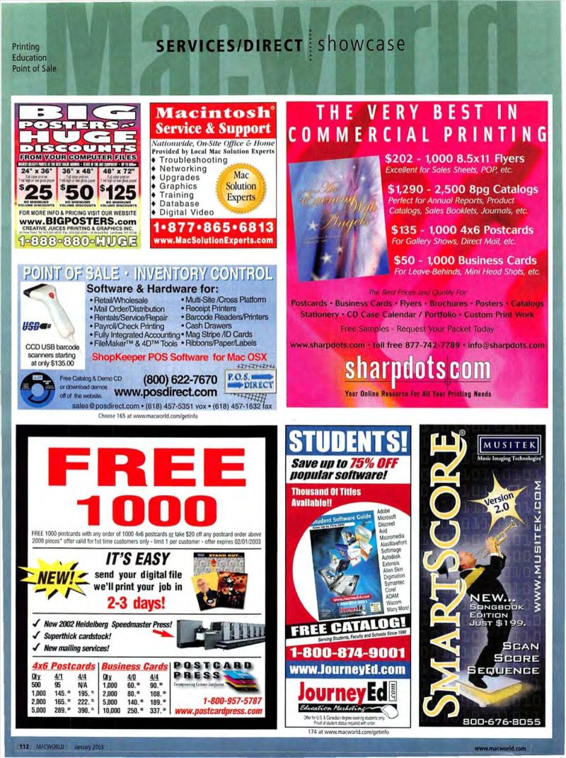MacWorld0301January2003 — page 114