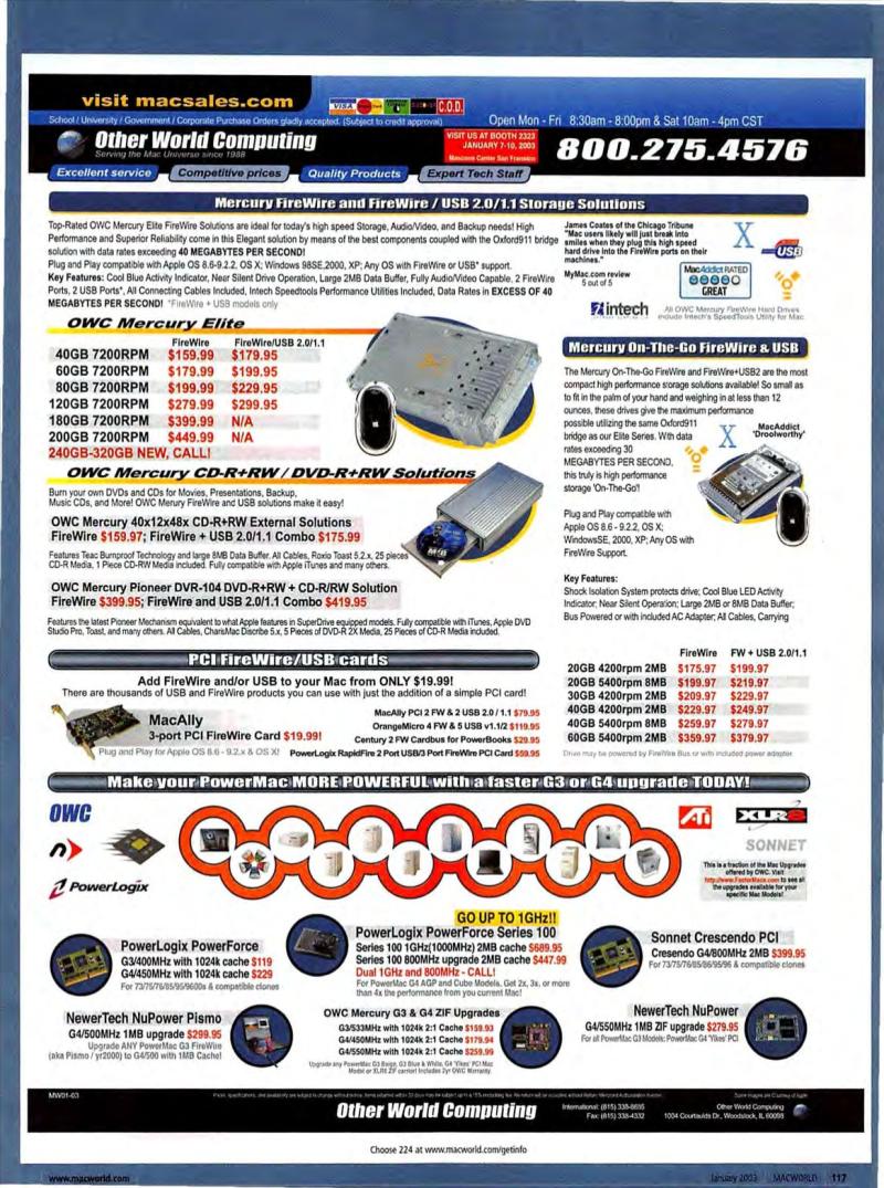 MacWorld0301January2003 — page 119