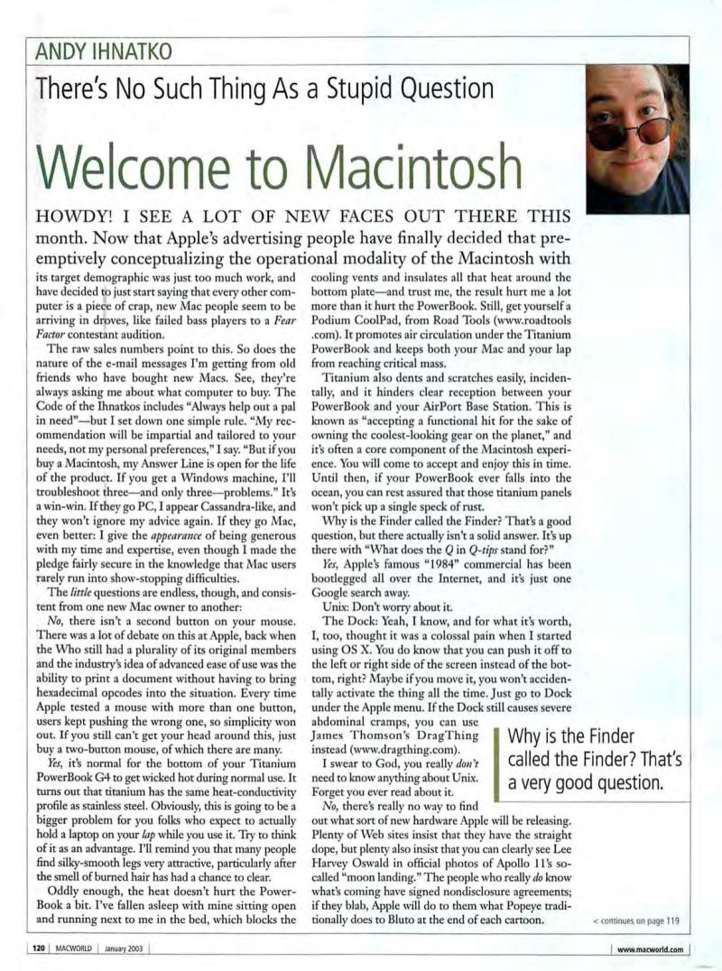 MacWorld0301January2003 — page 122