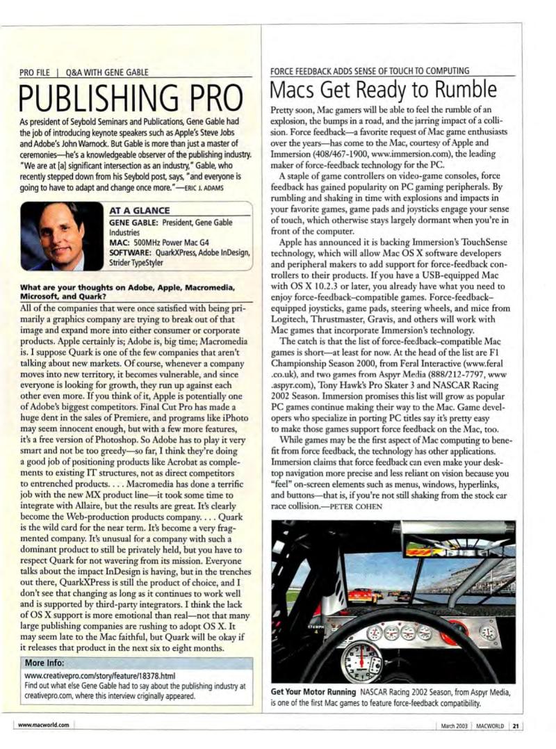 MacWorld0302February2003 — page 24