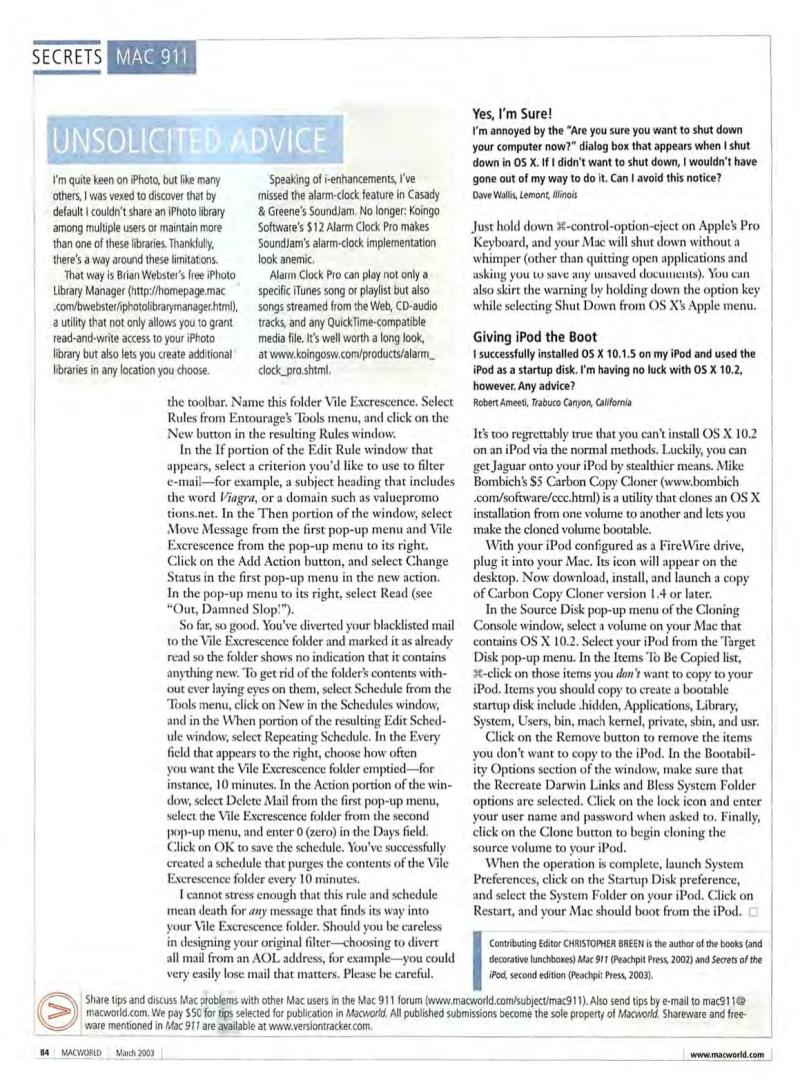 MacWorld0302February2003 — page 86