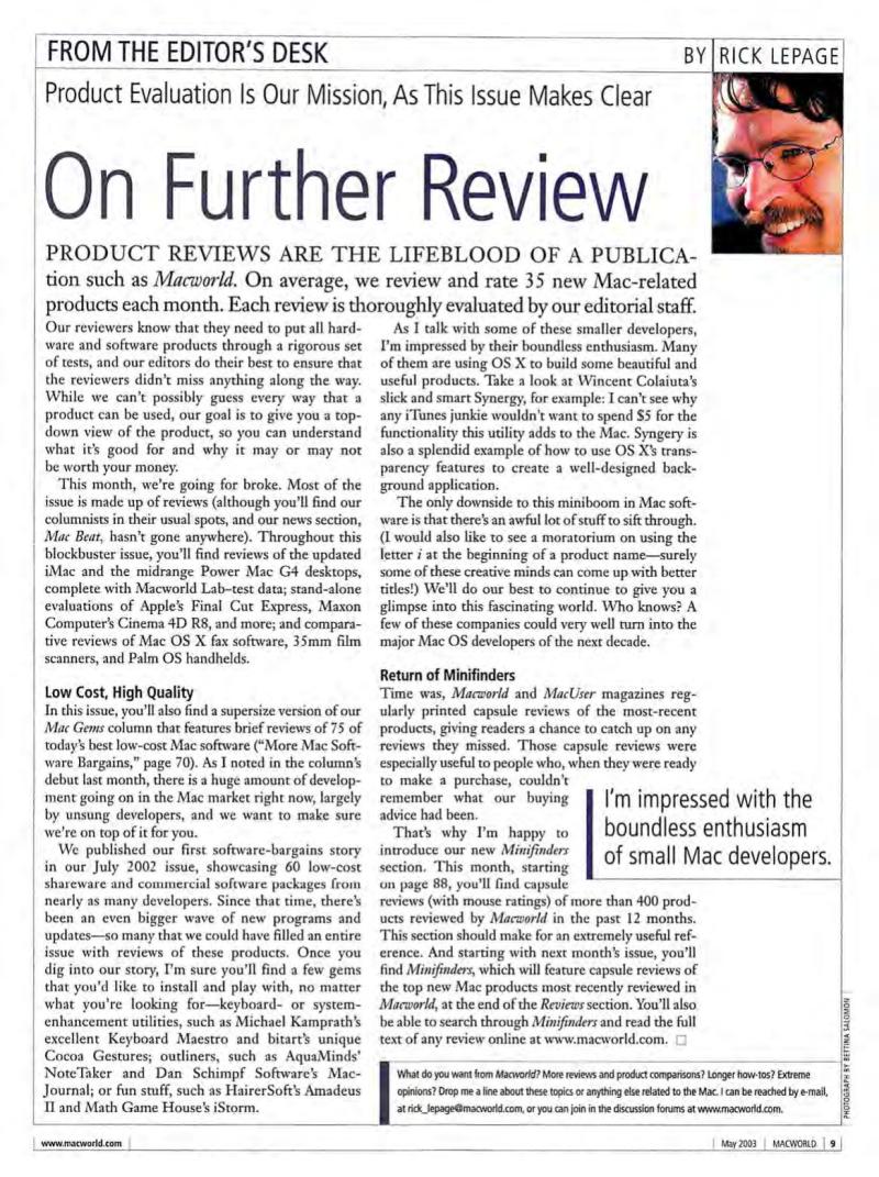 MacWorld0305May2003 — page 11