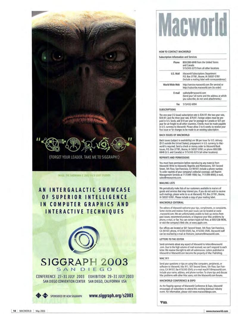 MacWorld0305May2003 — page 16