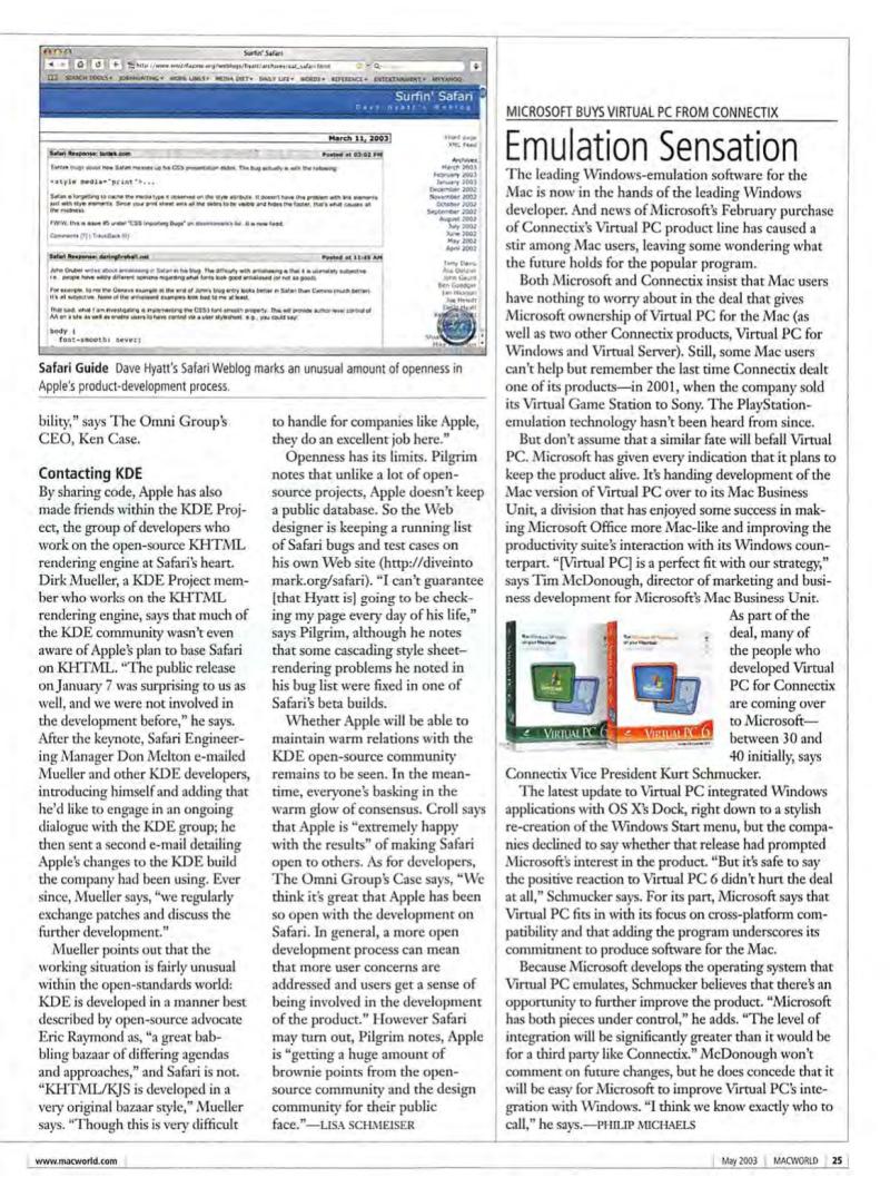 MacWorld0305May2003 — page 27
