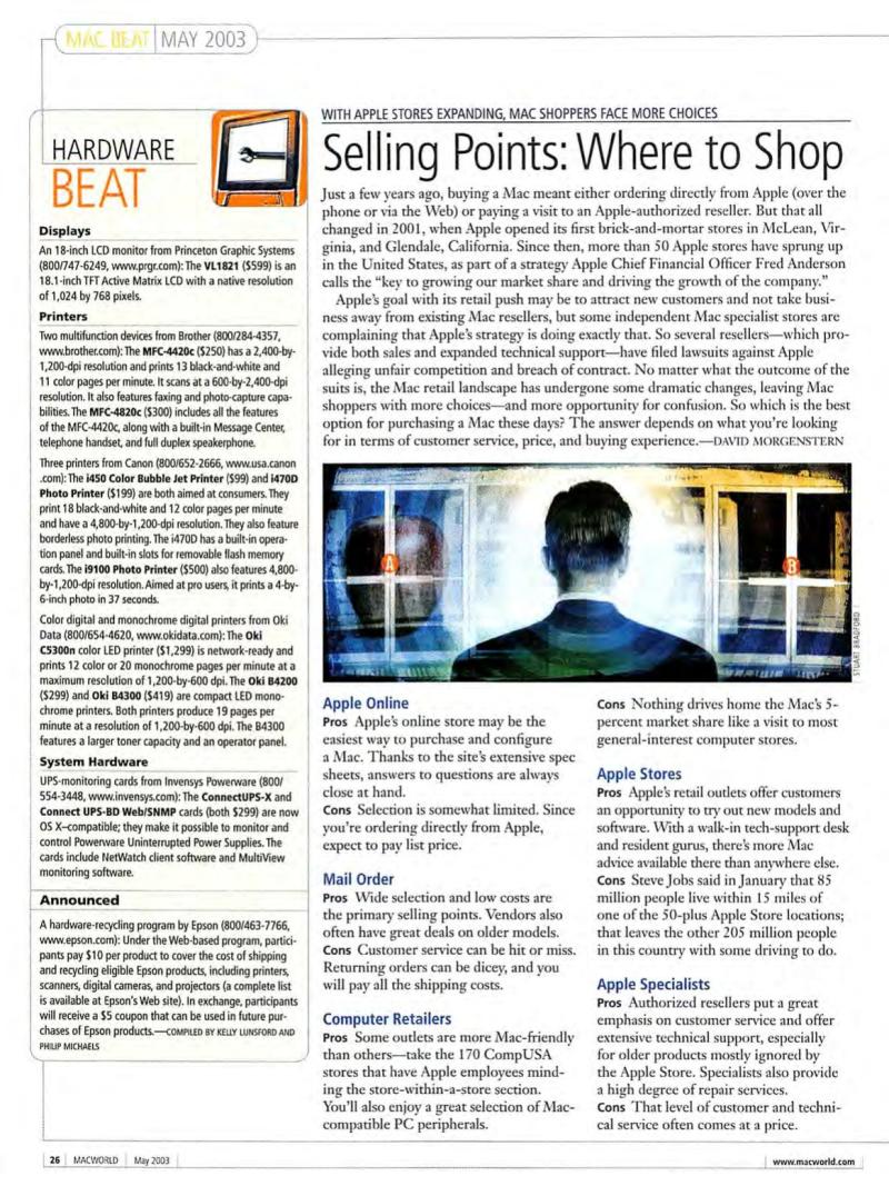 MacWorld0305May2003 — page 28