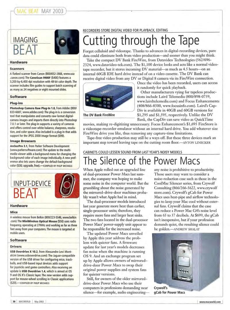 MacWorld0305May2003 — page 32
