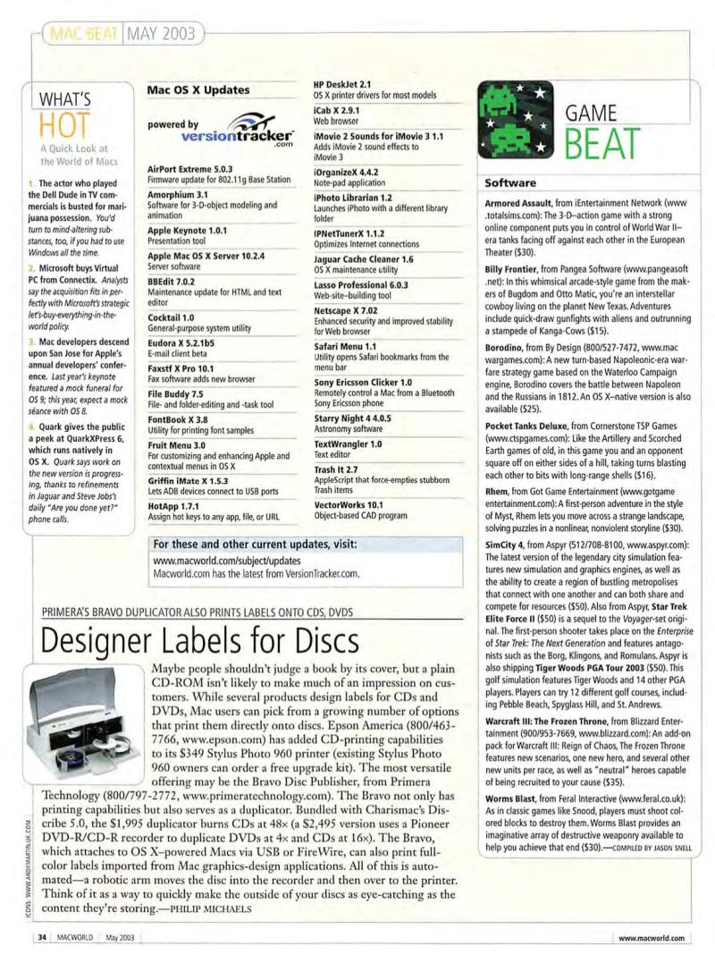 MacWorld0305May2003 — page 36
