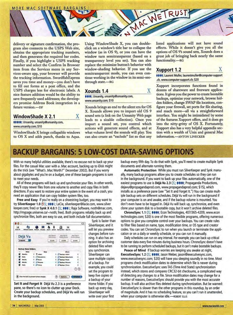 MacWorld0305May2003 — page 76