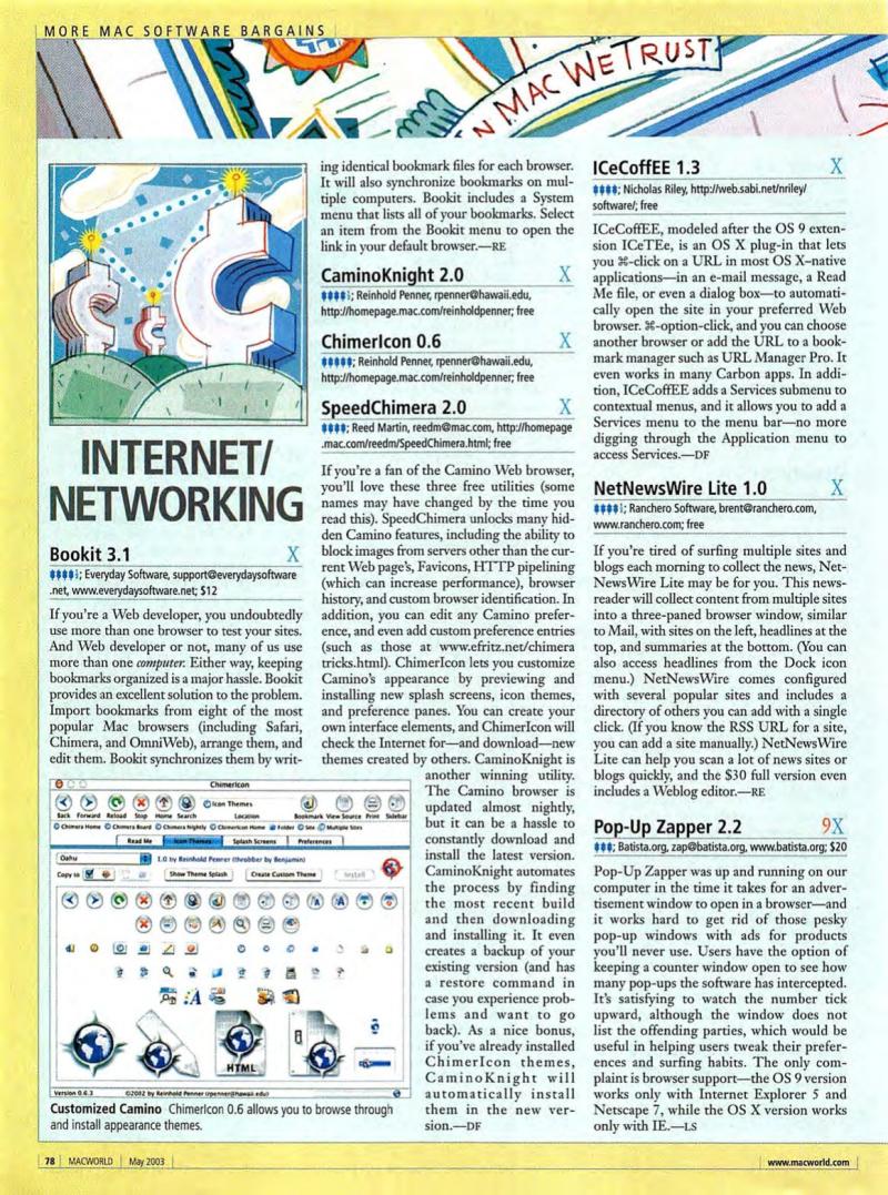 MacWorld0305May2003 — page 80