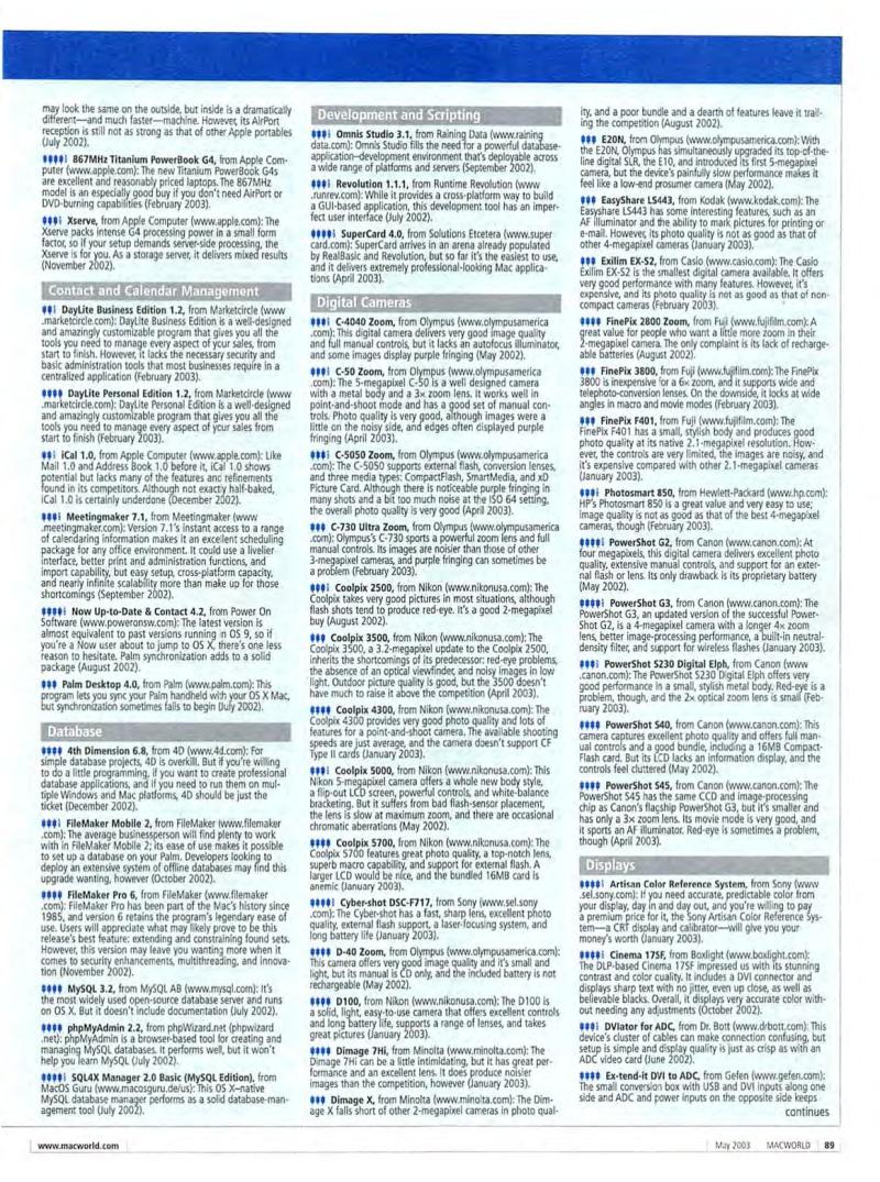 MacWorld0305May2003 — page 91