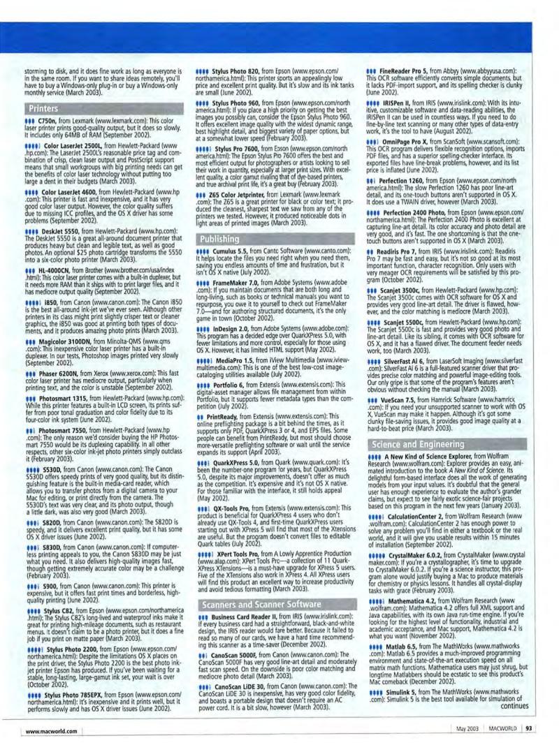 MacWorld0305May2003 — page 95