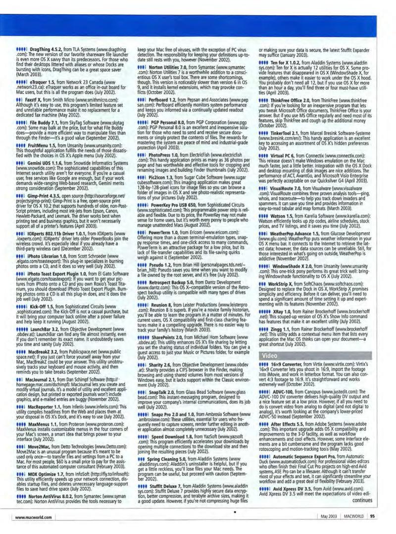 MacWorld0305May2003 — page 97