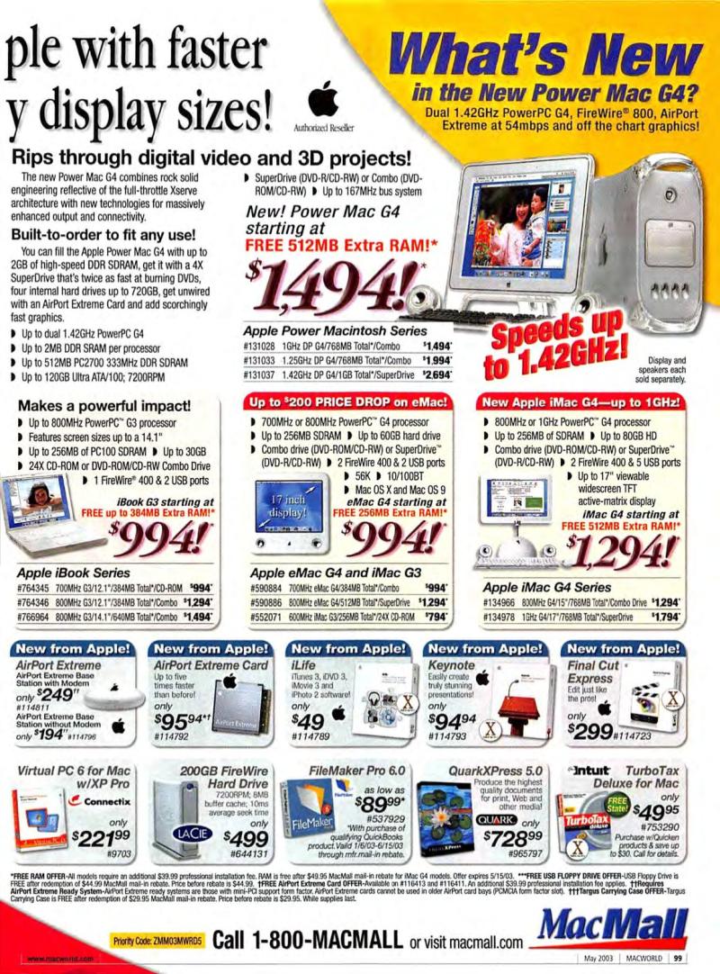 MacWorld0305May2003 — page 101