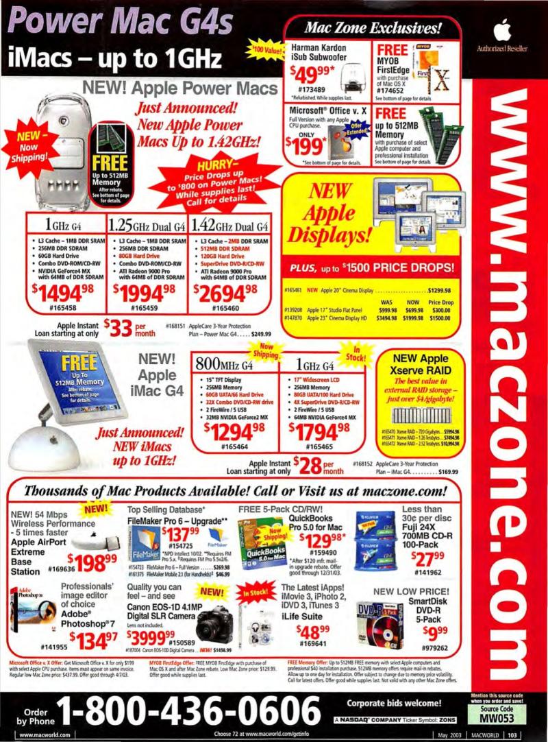 MacWorld0305May2003 — page 105