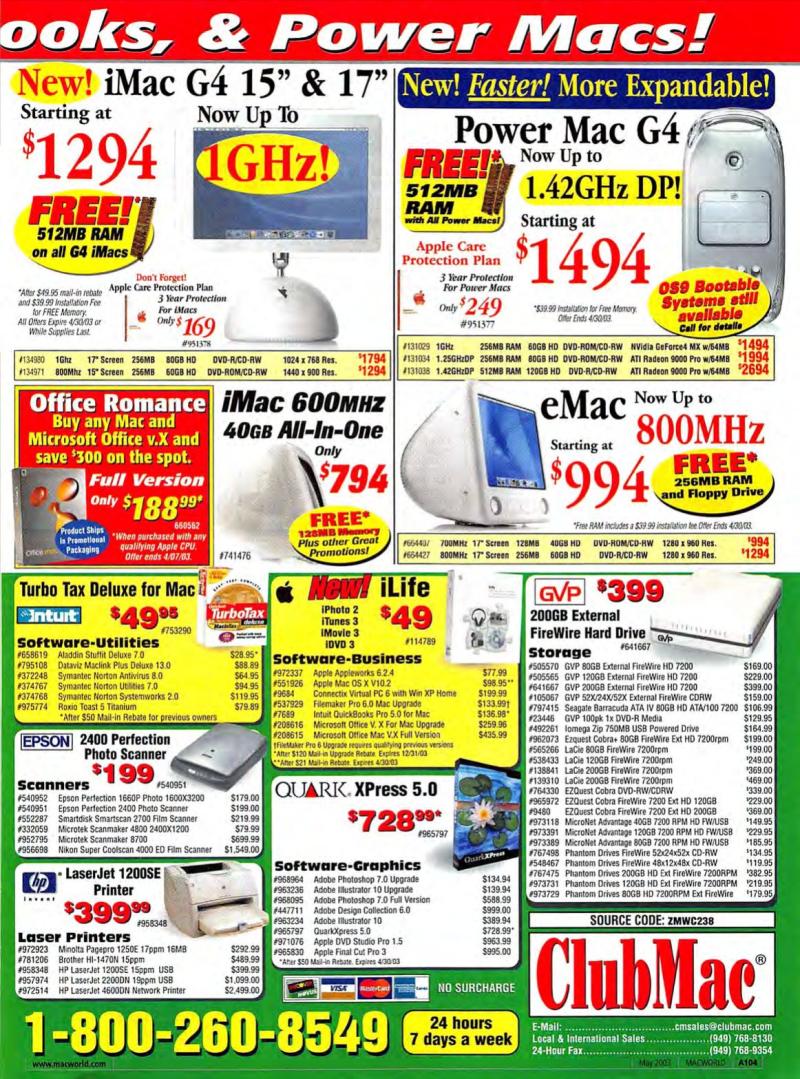 MacWorld0305May2003 — page 107