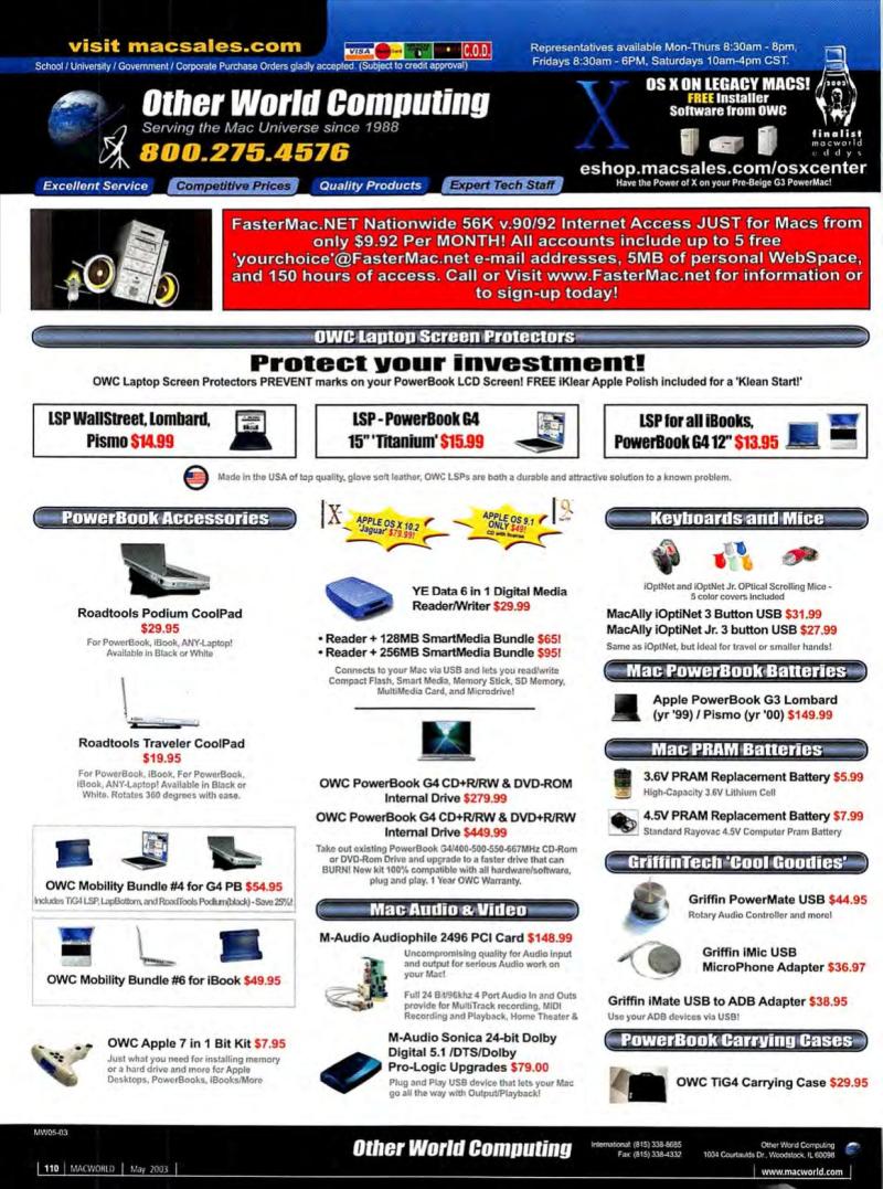 MacWorld0305May2003 — page 116