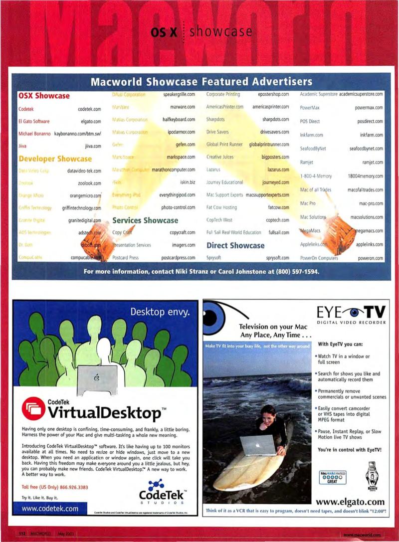 MacWorld0305May2003 — page 118