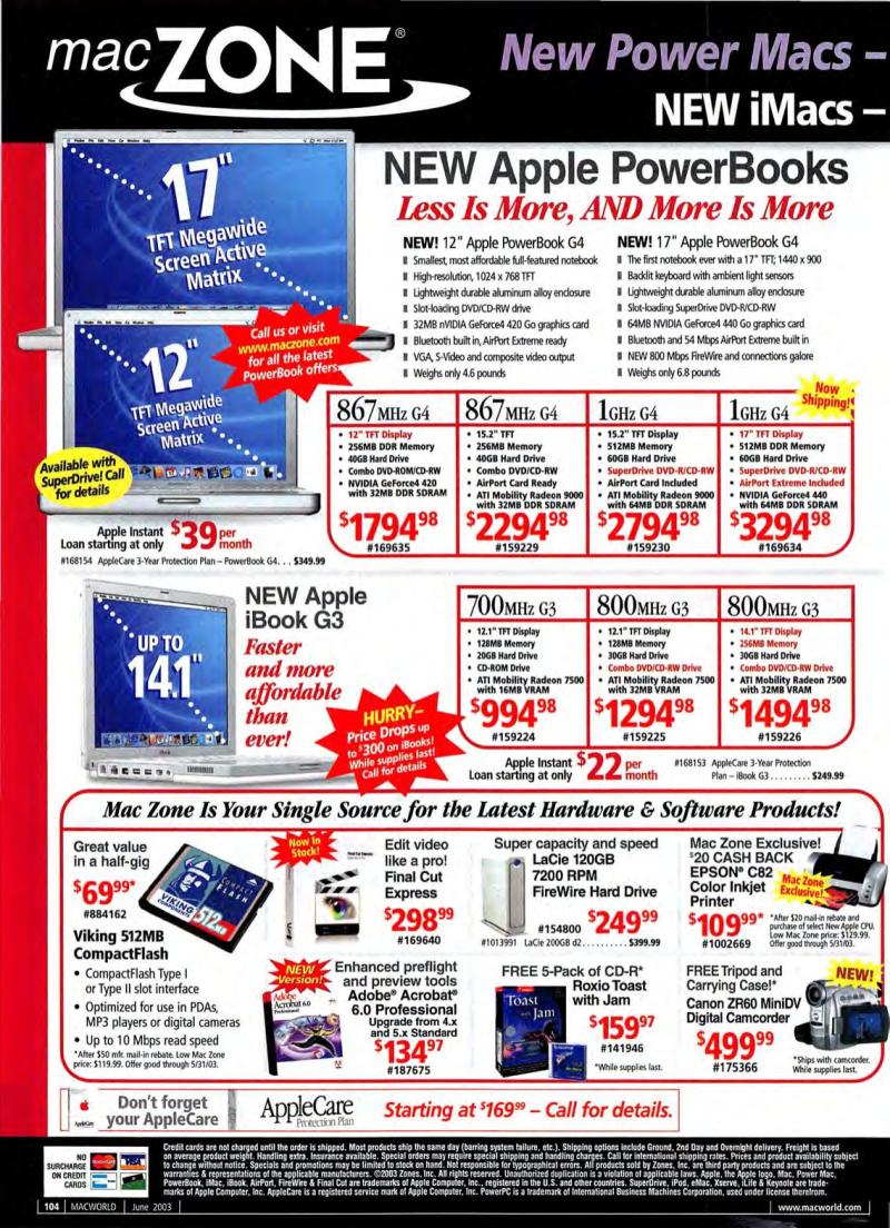 MacWorld0306June2003 — page 106