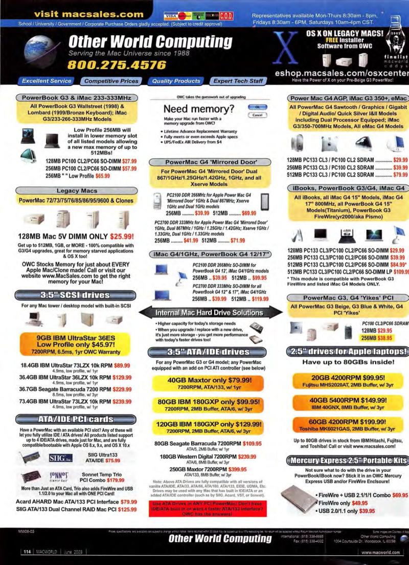 MacWorld0306June2003 — page 116