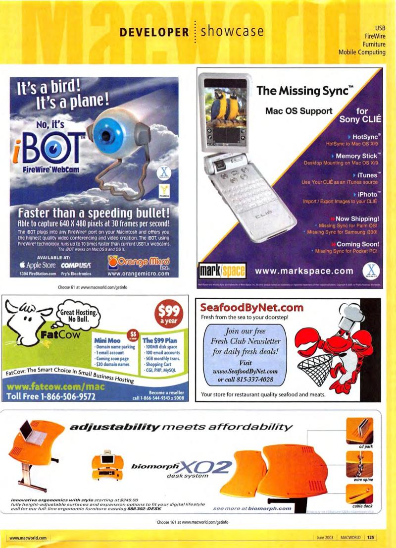 MacWorld0306June2003 — page 127
