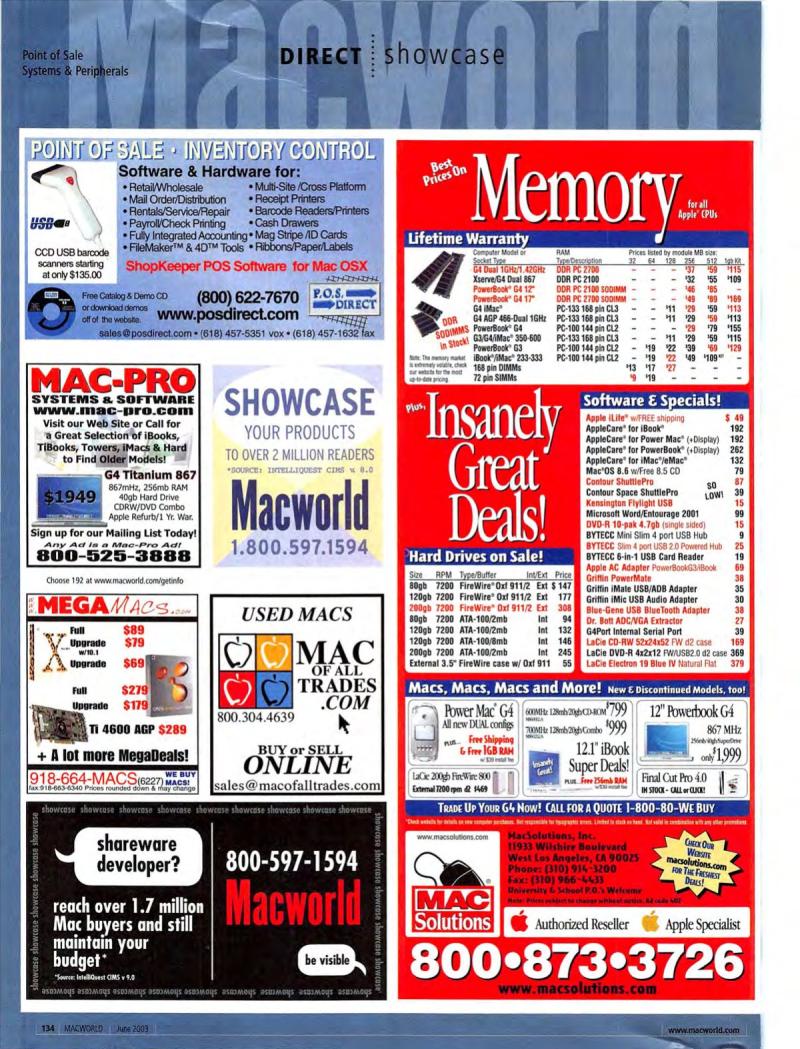 MacWorld0306June2003 — page 136