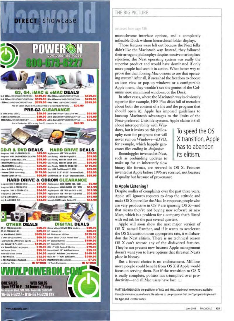 MacWorld0306June2003 — page 137