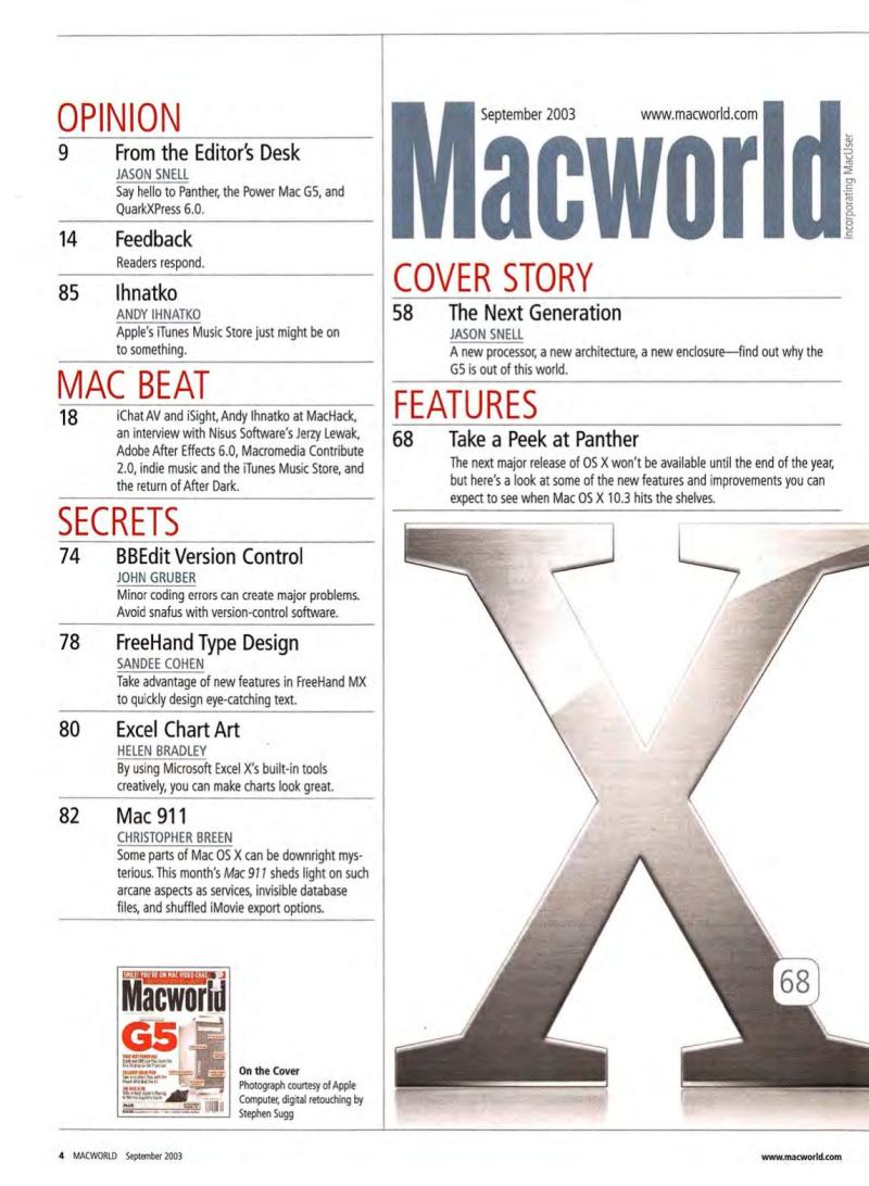 MacWorld0309September2003 — page 6