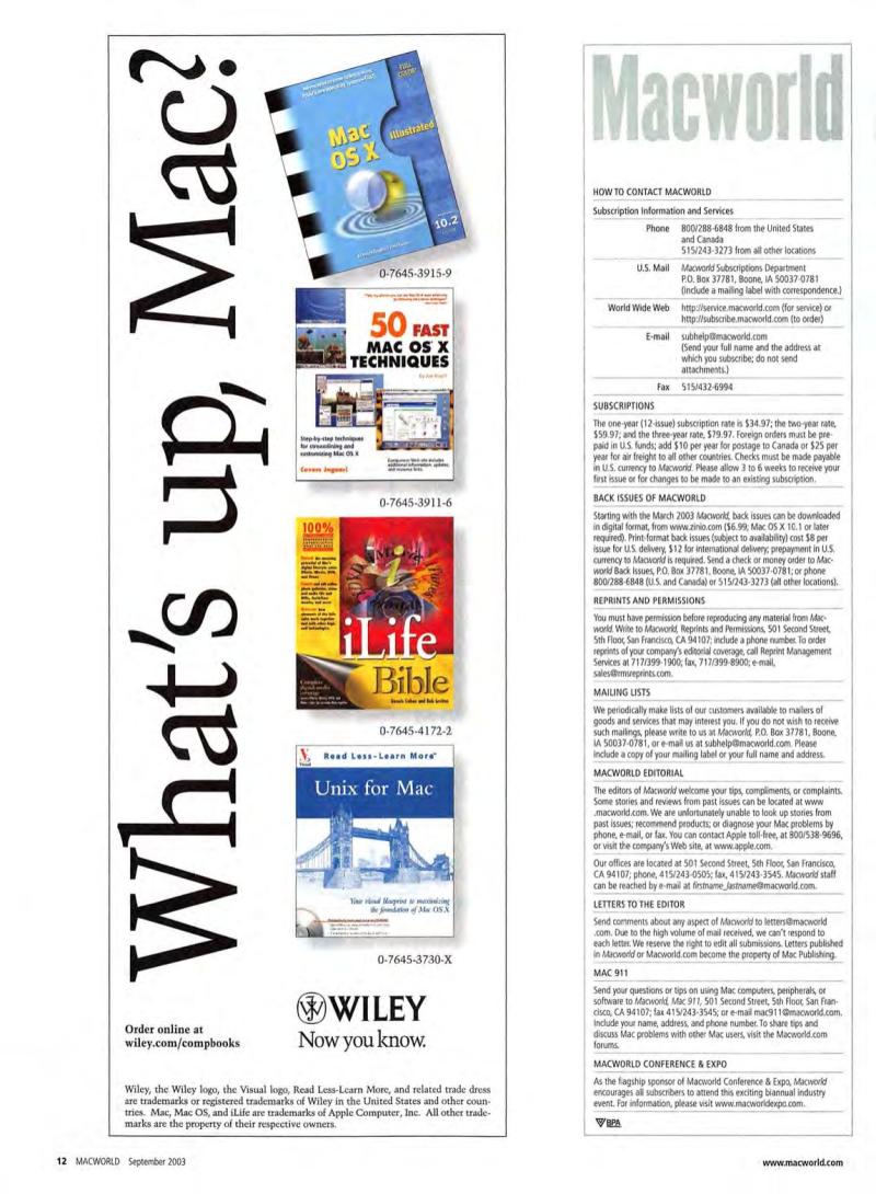 MacWorld0309September2003 — page 14